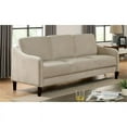 thumbnail image 2 of Furniture of America Derra Contemporary Fabric Upholstered Sofa in Beige, 2 of 4