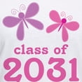 thumbnail image 3 of CafePress - Class Of 2031 Graduation T Shirt - Womens Cotton V-Neck T-shirt, 3 of 4