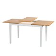 thumbnail image 3 of Homylin Rectangle Extension Patio Cuisine Table à Manger 47" à 63", 3 of 9