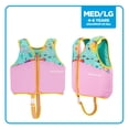 thumbnail image 6 of SwimSchool Youth Pink Mermaid Swim Training Vest, Medium/Large, Ages 4-6 Years, Unisex, 6 of 11