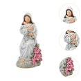 thumbnail image 6 of YWMJZEU Garden Light Virgin Mary Figurine Fairy Garden Decoration Housewarming Gift Lamp Painted, 6 of 9