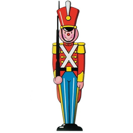Pack Of 24 Double Sided Toy Solr Cutout Christmas Decorations 3