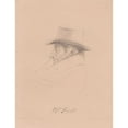 thumbnail image 2 of John Frederick Lewis 12x14 Gold Ornate Wood Frame and Double Matted Museum Art Print Titled - Henry Fuseli, 2 of 4