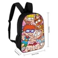 thumbnail image 2 of Rugrats Backpack Rucksack Book Bag Schoolbag Shoulder Bag Casual Hiking Daypack, 2 of 8