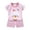 A010-Light Pink, variant on NIEWTR Toddler Baby Boy Girls Golf Outfit Short Sleeve Golf Cart Polo T Shirts Top and Shorts Cartoon Print Set 2Pcs Golf Theme Summer Clothes Children's Gift (Blue,5-6 Years)