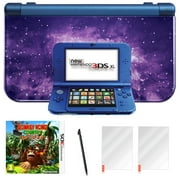 Nintendo 3DS XL Galaxy with Donky Kong Country and Screen Protector