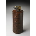 thumbnail image 3 of Butler Specialty Company Liam Solid Wood Accent Table With Storage - Brown, 3 of 3