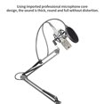 thumbnail image 3 of Singing Studio Recording Kit Phone PC KTV Mic Network Microphone Folding Arm Bracket, Silver Workhe, 3 of 9