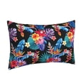 thumbnail image 2 of Bixox Tropical Palm Leaves Printed Pillow Protector,Super Soft Ideal for Home,Guests,Rentals - 14"x20", 2 of 8