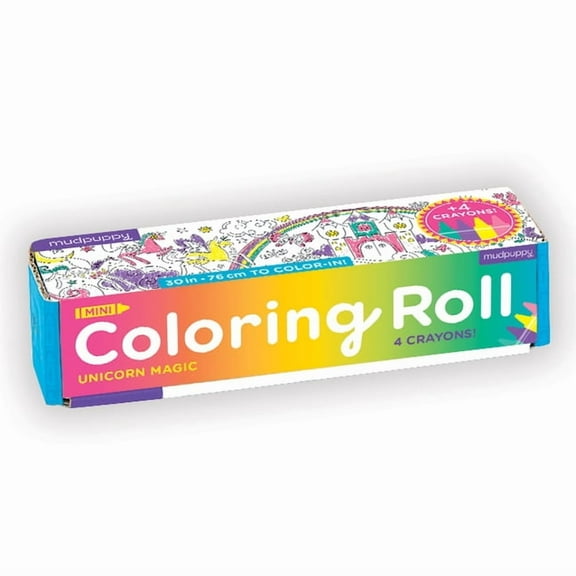 Unicorn Magic Mini Coloring Roll (Other)