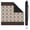 boho-282, variant on Large Square Boho Mahjong Mat 31.5 Inches, Anti-Slip Noise Reducing Rubber Pad for Table Games, Multi-Functional Mat for Cards Tile Games and Board Games