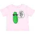 thumbnail image 3 of Inktastic Just Dill with It Chill Dill Pickle in Sunglasses Boys or Girls Toddler T-Shirt, 3 of 5