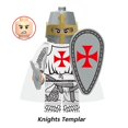 thumbnail image 1 of Medieval Knights Soldier Army Lion Heart Empire Knight Battle Priest Mini Figura De Acción Bloque De Construcción, 1 of 4