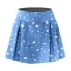 thumbnail image 3 of Gibobby mini faldas de mujer de tenis con estampado casual para mujer Falda deportiva de yoga Falda corta Falda corta(Azul, M), 3 of 4