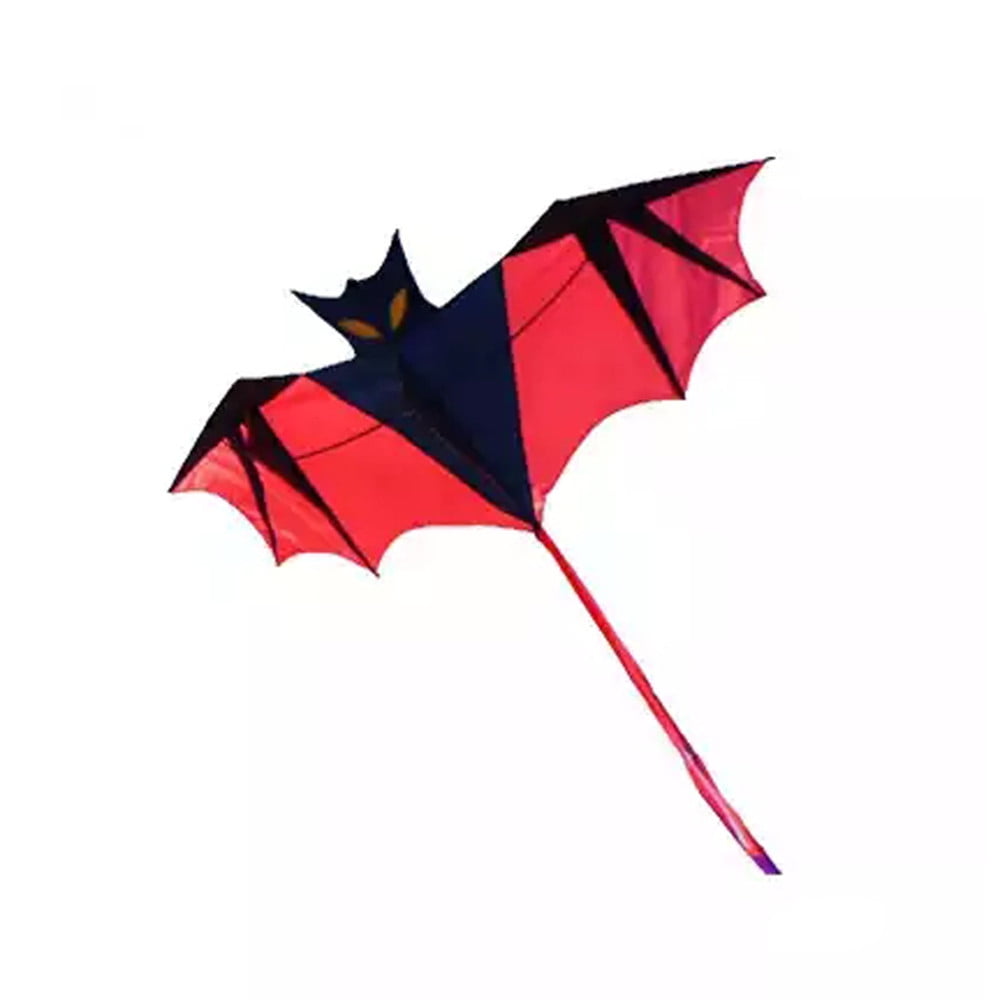 NEW 1.8m 70in Vampire Bat Kite red easy to fly great gift Outddoor fun Sports 
