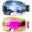 Silvery/Pink, variant on [Double Pack]Unisex Cool Ski Goggles, Ultra-light PC Lenses, Must-have for Winter Days, Colorful Lens Options, Adjustable Wear, Suitable for Skating and Skiing Enthusiasts