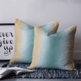 thumbnail image 2 of Turquoise Khaki Ombre 26x26 Pillow Covers Set of 2, Modern Abstract Art Gradient Throw Pillow Covers Decorative Couch Cushion Case, Microfiber Square Pillowcases for Bedroom Car Living Room, 2 of 7