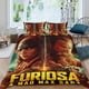 thumbnail image 2 of Mad Max Furiosa Conjunto de sábanas temático, trío de piezas, cómodo y amigable con la piel, diseño único, regalo de decoración para el hogar para familiares, amigos y fans,135cm *200cm, 2 of 6