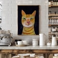 thumbnail image 2 of Ginger Cat Framed Art Modern Wall Decor, 2 of 15