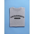 thumbnail image 3 of Sacramento California Text Men T-Shirt, Male XX-Large, 3 of 4