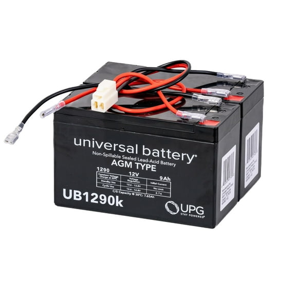 Premium 24 Volt SLA Battery Pack for the Razor E300 & E325 Electric Scooter (9 Ah Extended Range Upgrade, Versions 1-4)