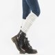 thumbnail image 5 of Calentadores de piernas de lana divertidos y novedosos para mujer, calcetines largos hasta la rodilla de punto vintage para niñas, gruesos y cálidos para invierno, 5 of 5