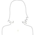 thumbnail image 6 of 14k Yellow Gold, Small Initial Capital Letter J Pendant Charm Created CZ 8mm Wide with 20" Dainty Neck Chain, 6 of 8