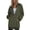 Army Green cheap stuff under 5 dollars, variant on Dyegold Full Zip Hoodie Women Holiday Gifts Comfy Workout Trendy Hoodie Solid Light Winter Plus Size Coats Y2k Zipper Hooded Oversized Shirts Fleece Ladies Sweatshirt Casual Teen Girls Jacket