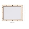thumbnail image 2 of 2pcs DIY Paper Making Screen Mould Wooden Paper Making Frame Paper Making Mesh Screen, 2 of 6