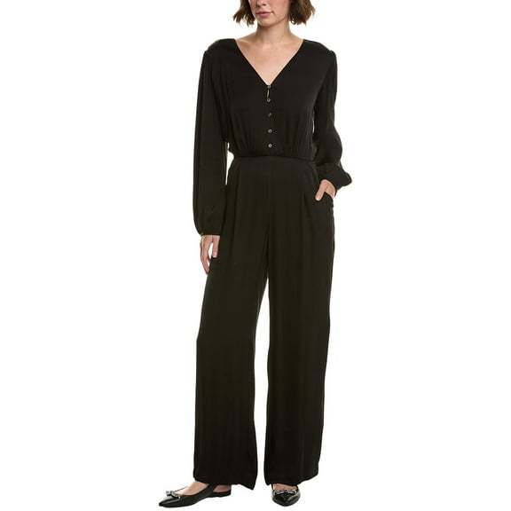 Velvet by Graham & Spencer womens  Adalia Jumpsuit, s, Black