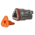 thumbnail image 1 of Conector Pacer Deutsch DT Plug & Wedge Lock de 3 posiciones, paquete de 10, 1 of 1