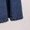 Dark blue, variant on Women's Lapel Button Down Denim Midi Dress With Belt 3/4 Sleeve A‑Line Dress for Spring Fall Office Daily Wear