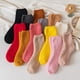 thumbnail image 5 of Calcetines gruesos Wosthever 10 unidades de elasticidad de piel Extra grueso blanco, 5 of 6
