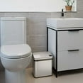 thumbnail image 6 of iTouchless Stainless Steel Sensor Trash Can Combo Pack Silver 13 gal. and 2.5 gal (CDZT1302SS), 6 of 8