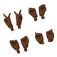thumbnail image 1 of Partes del cuerpo personalizadas de muñeca Zulema 4 pares de manos negro para Takara RBL Neo Blythe, 1 of 6