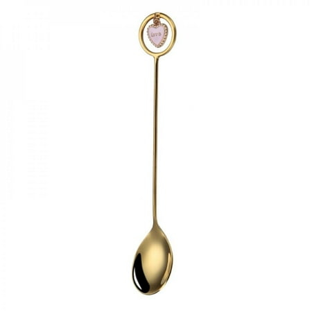 

15% OFF CLEARANCE! Stainless Steel Love Heart Shaped Dinner Spoons with Round Edge Mirror Polished Dishwasher Safe