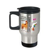29th Birthday Gift for Women - Other 29 Year Olds Me Unicorn Coffee Mug - Premium 14 oz Travel Coffee Mug
