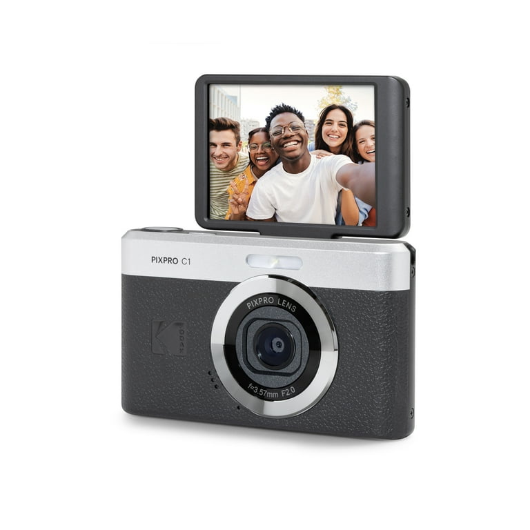 Kodak PIXPRO C1 Digital Camera with 180 Degree Flip Screen - 4X Kodak PIXPRO C1 Digital Camera with 180 Degree Flip Screen - 4X