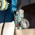 thumbnail image 3 of 20 Oz Green Boston Terrier and Flower Coffee Tumbler Double Wall Insulated Stainless Steel Water Bottle | Metal Reusable Thermoses Flask with Cup Cap | Leak & Sweat Proof with Anti-Dust Lid, 3 of 7