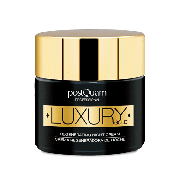 PostQuam Crema de Noche Luxury Gold con Oro Coloidal 1% 50ml