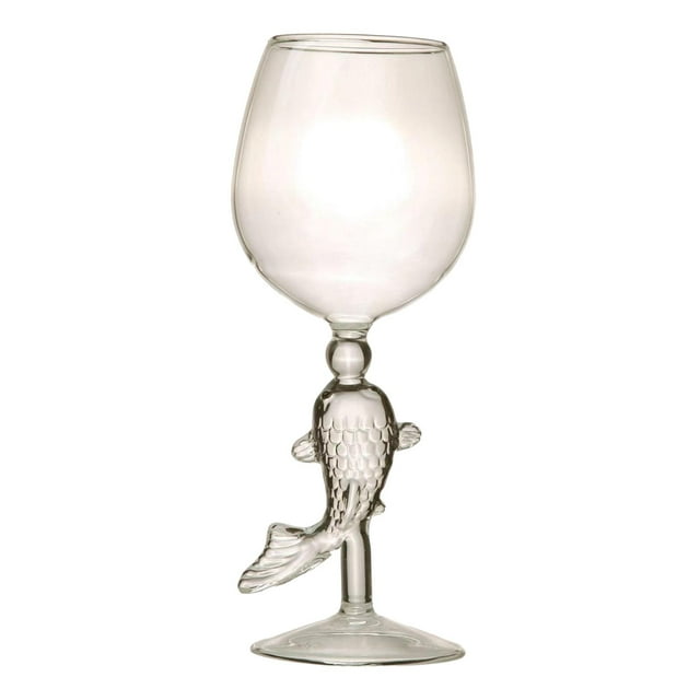 Vaso de bebida Vaso de vidrio Diseño Koi Diseño novedoso 260 ml Claro