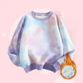 thumbnail image 2 of Zshosam Cute Sweatshirts for Teen Girls Trendy Toddler Baby Girl Boy Sweatshirt Long Sleeve Crewneck Pullover Tops Fall Winter Outfits,Purple 12-18 Months, 2 of 4