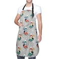thumbnail image 2 of Zufioo Skiing penguin Print Adult Waterproof Apron, Cooking Apron, Flower Arranging and Painting Apron-Adjustable Straps, with Pockets, Kitchen Supplies-One Size, 2 of 9