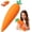 Giant Carrot, variant on 13in Giant Banana/ Carrot/ Strawberry Squishy, Jumbo Big Cute Realistic Stress Ball Soft Fruit Squishies Slow Rising Stress Relief Slow Rising Fun for Anxiety Relief Party Favors