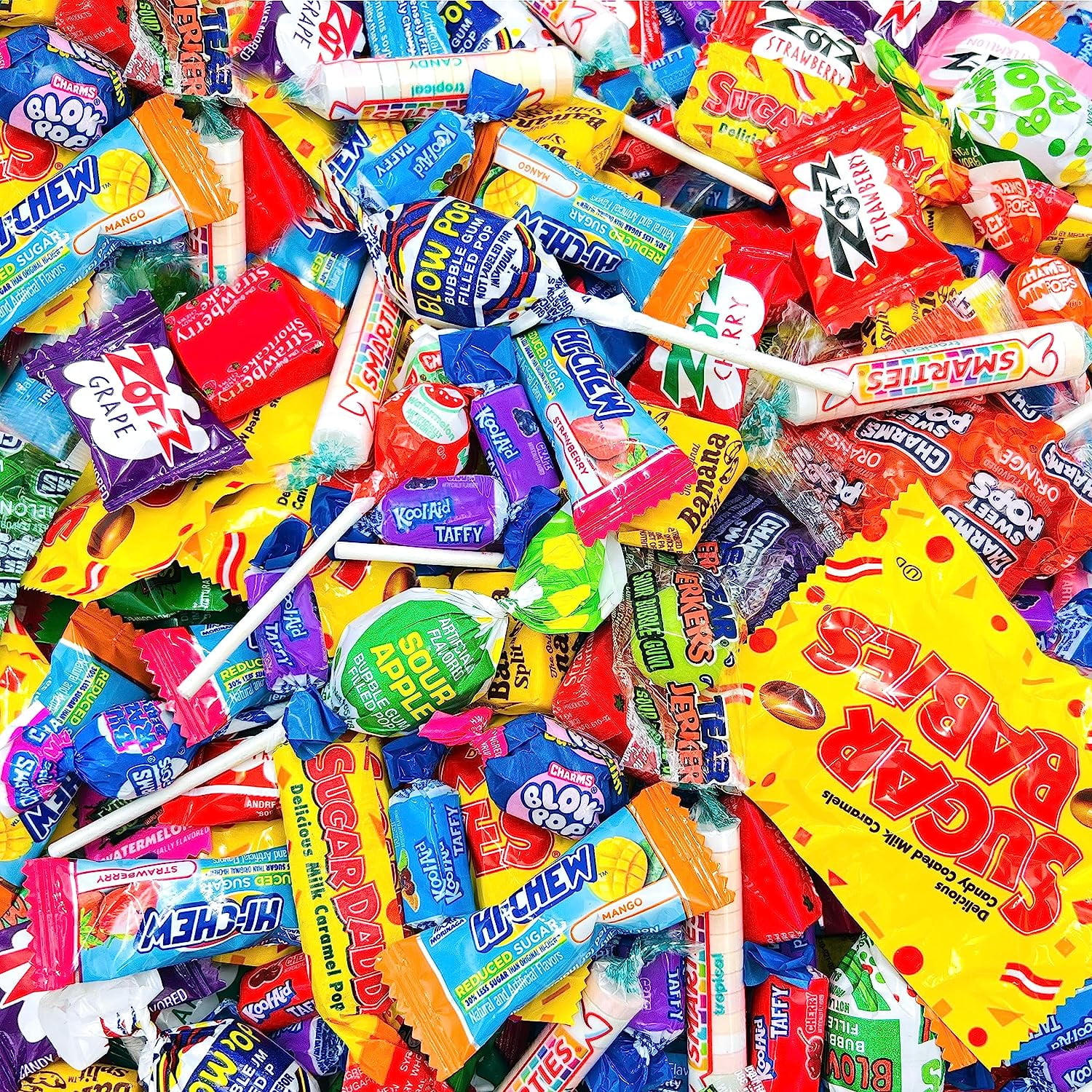 Pinata Bulk Candy Assortment Zotz, Smarties, Sugar Babies, Hi Chew