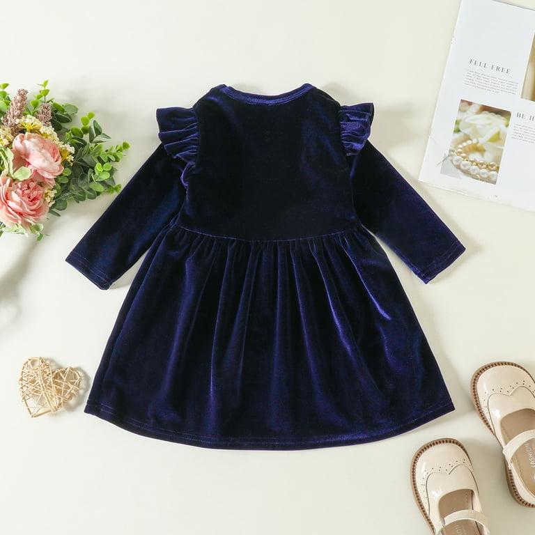 Baby velvet cheap dresses