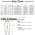 thumbnail image 3 of Taqqpue Women's Cotton Linen Pants Harem Pants Loose High Waisted Wide Leg Pants Baggy Tapered Jogger Pants Comfy Casual Solid Lounge Pants Trousers with Pockets, 3 of 4
