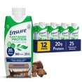 thumbnail image 3 of (2 pack) Ensure Plant-Based Protein Shake, Chocolate, 11 Fl Oz, 12 Pack, 3 of 18