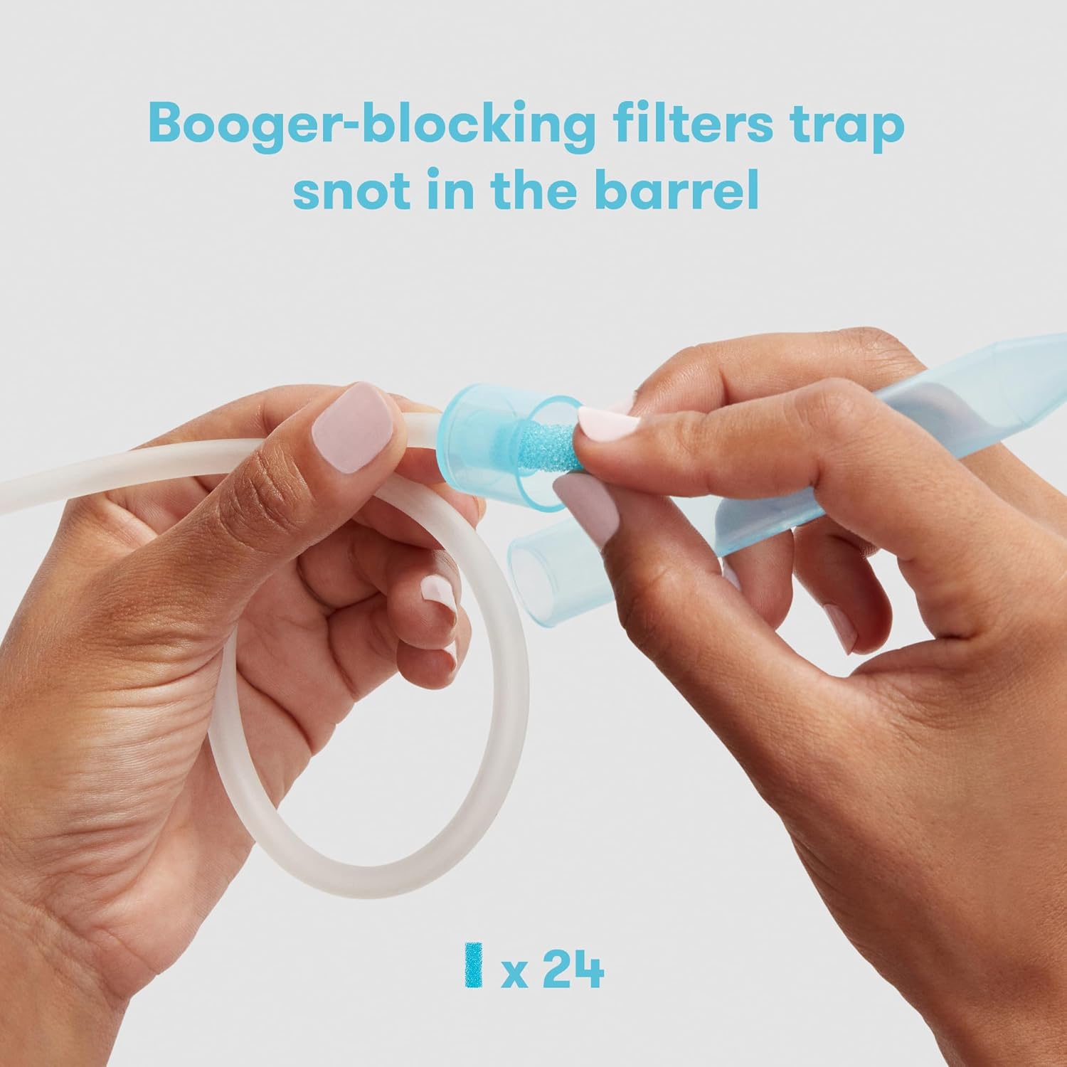Frida Baby NoseFrida Nasal Aspirator with 24 Filters photo 7