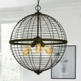 thumbnail image 2 of Caesar Oil Rubbed Bronze 3-Light Foyer Pendant, 2 of 4